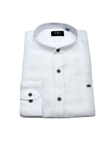 CAMISA LINO CUELLO MAO