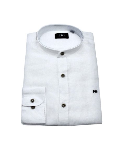 CAMISA LINO CUELLO MAO