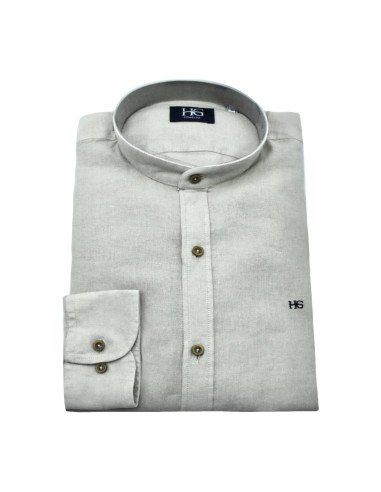CAMISA LINO CUELLO MAO