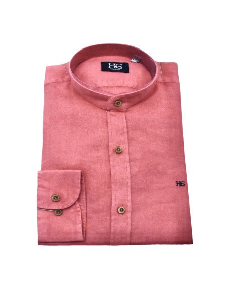 CAMISA LINO CUELLO MAO