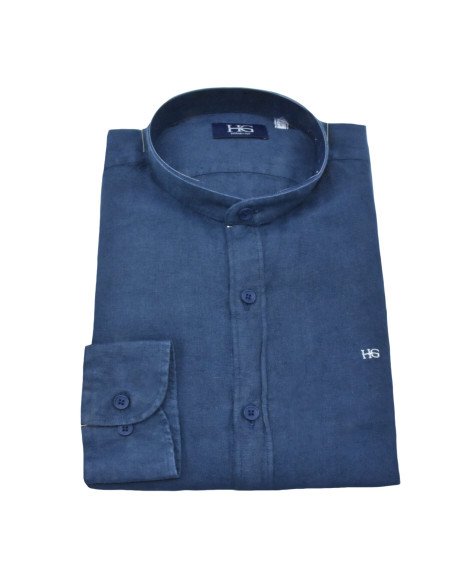 CAMISA LINO CUELLO MAO