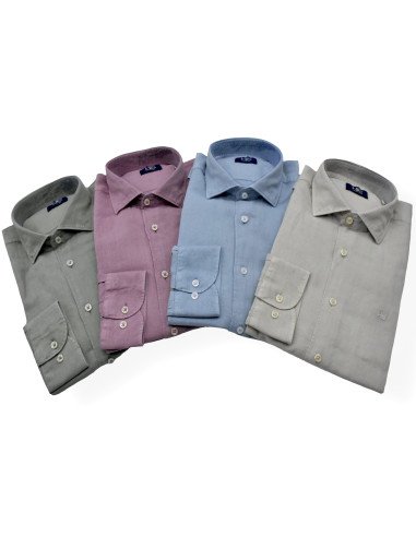 CAMISA LINO LAVADO