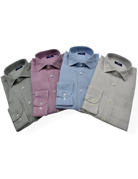 CAMISA LINO LAVADO