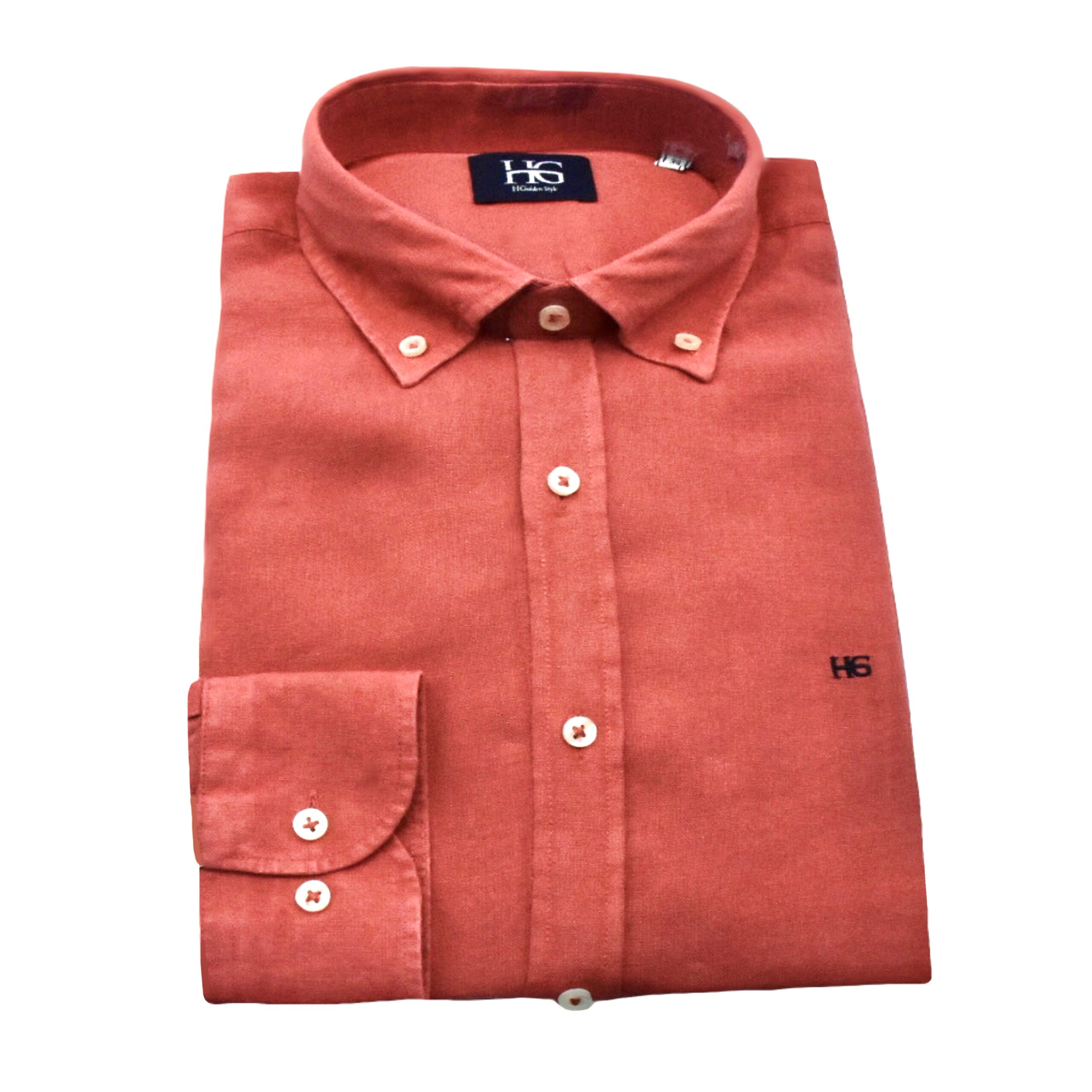 CAMISA LINO CUELLO BORON